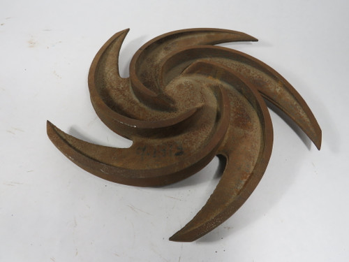 Goulds Pumps 0100-538-1013 5-Vane Impeller for 3196 Pump 1.5x3-13 USED