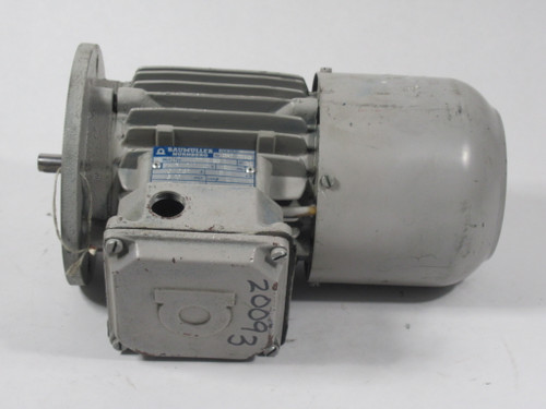 Baumuller Nurnberg 0.25kW 3420RPM 277/480V 3Ph 1.07/0.62A 60Hz USED