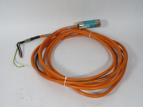 Siemens 6FX5002-5CS01-1DA0-OEM Single-Ended Servo Cable 15' Length USED
