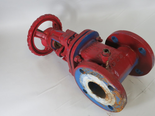 Watts MEA-252-9I-E-2-1/2 Fire Main Gate Valve 2-1/2 175 CWP Cast Iron USED