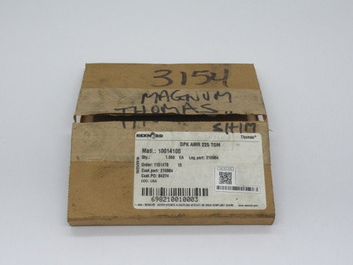 Rexnord DPK-AMR-225-TOM Disc Coupling 225 6" OD 3.86" ID 0.33" Bolt Hole DIA NEW