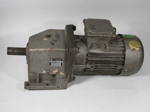 Nord Gearmotor 28.8:1 1.5HP 1740RPM 332/575V 90S TEFC 3Ph 3.03/1.75A 60Hz USED