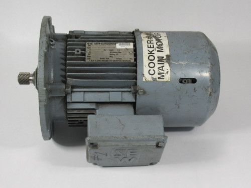 Sew-Eurodrive Gearmotor 2HP 1720RPM 330/575V TEFC 3Ph *NO REDUCER* USED