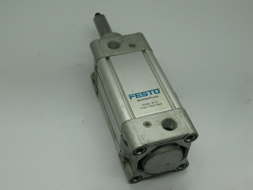 Festo 163398 DNC-63-50-PPV-A-K3 Air Cylinder 63mmB 50mmS W/O Mount Bracket USED