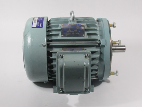 Teco Westinghouse 3HP 1755RPM 575V 182T TEFC 3Ph 2.99A 60Hz USED