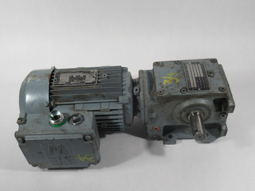 Sew-Eurodrive 20.75:1 0.75HP 1656-82RPM 330/575V TEFC 3Ph 2.09/1.20A 60Hz USED