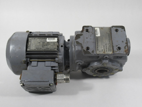 Sew-Eurodrive 201.00:1 0.33HP 1720/8.6RPM 330/575V TEFC 3Ph 0.92/0.53A 60Hz USED