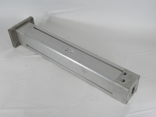 SMC MGZF63-400 Non-Rotating Double Power Cylinder 63mm Bore 400mm Stroke USED