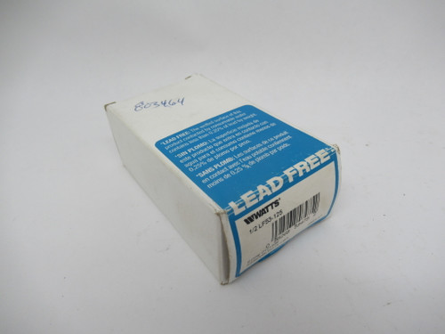 Watts 1/2-LF53-125 Pressure Relief Valve 1/2 NPTF 125 psi NEW