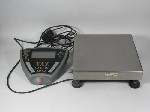 Ohaus CQ10R33 Champ Square Scale w/ CD-33 Indicator 25 x 0.002Lb USED