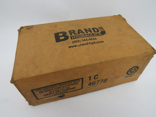 Brand Hydraulics AO755C4JRO In-Line Monoblock Valve BOX DMG/NO LABEL NEW