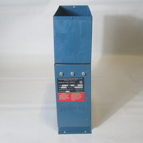 Freeborn Industries 1563F DryPak Dry Power Capacitor 15kVAR 600V NO COVER USED