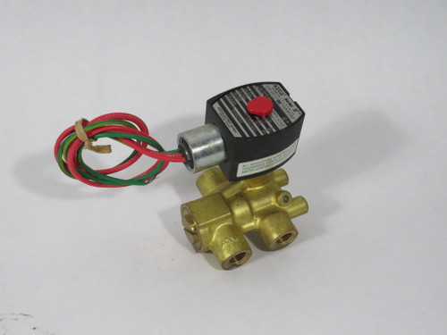 Asco EF8321G1 Solenoid Valve 1/4" NPT 120V@60Hz 110V@50Hz SHELF WEAR NOP