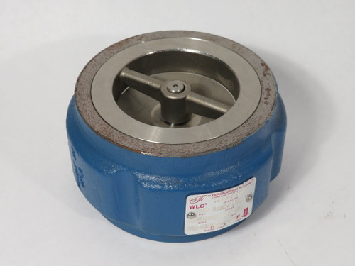 DFT 902K1B4A3 WLC Wafer Check Valve Size 3" Class 150/300 SHELF WEAR NOP