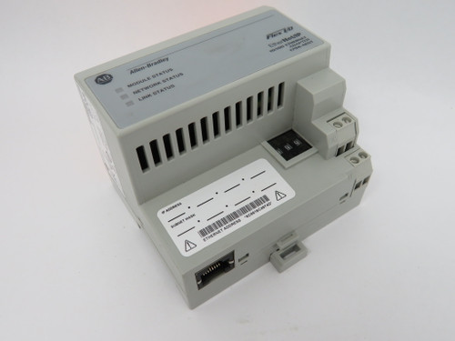 Allen-Bradley 1794-AENT Series B Flex EtherNet/IP Adapter Output:5.1VDC USED