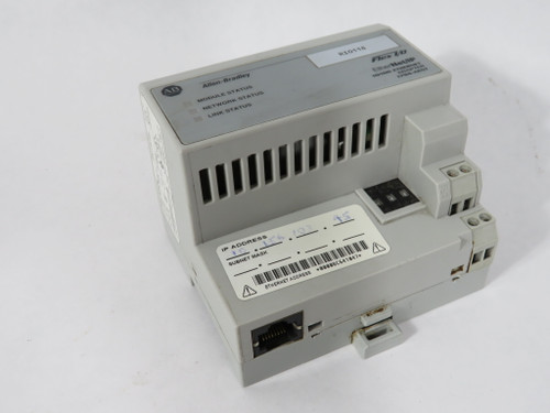Allen-Bradley 1794-AENT Ser B Flex EtherNet/IP Adapter 24VDC 440mA USED