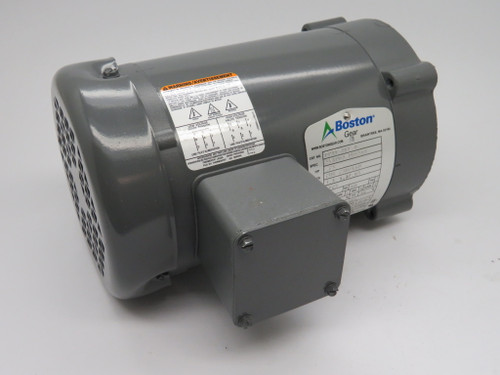 Boston Gear 0.25HP 1725RPM 208-230/460V 56C TEFC 3Ph 1.4-1.3/0.65A 60Hz NOP