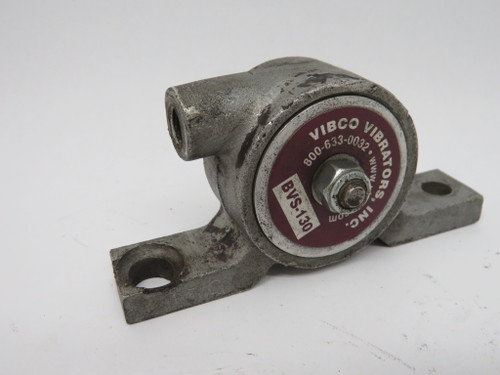Vibco VS-130 Pneumatic Turbine Vibrator 1/4" NPT 10500VPM SWAPPED PLATE USED