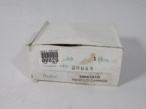 Renold 200A1S12I Offset Link Riveted Type 200 Chain 2-1/2" Pitch 1.49" Width NEW