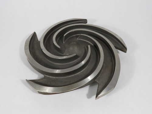 Goulds Pumps 0027-1203 56381 5-Vane Impeller for 3196MT Pump SHORN EDGE USED
