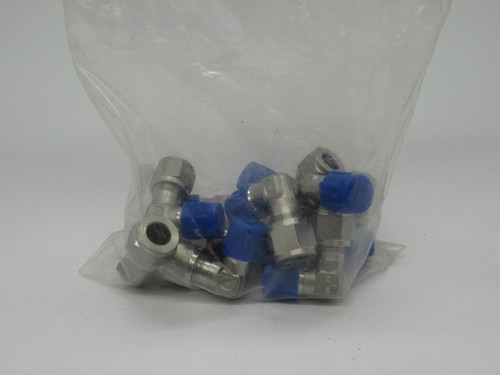 Hoke 6LM4316 Gyrolok Male Elbow 3/8" Tube OD 1/4" Pipe Thread LOT OF 10 NOP