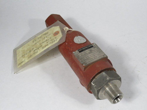 Farris Industries 2740UL Relief Valve Size 3/4" x 1 620 psig USED