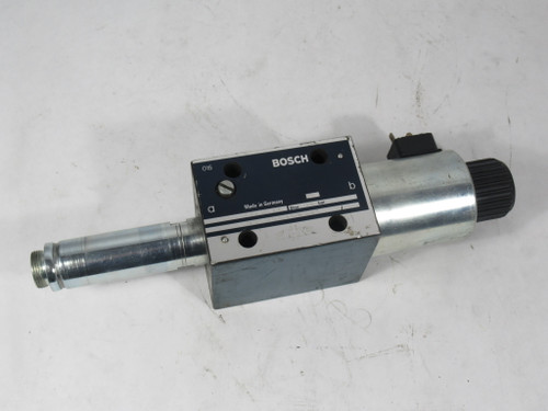 Bosch 081WV10P1V102WS096/00B11 Directional Control Valve MISSING COIL USED