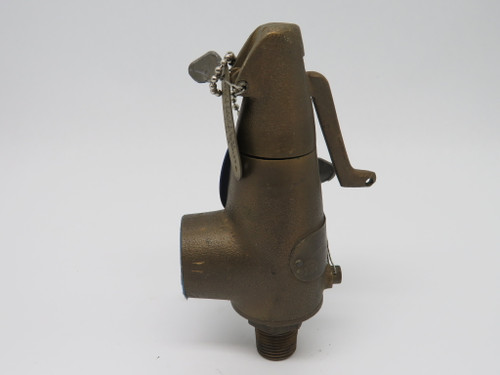James Morrison 4390B Safety Valve 1/2" NPT 10 psi 0.50” Seat Dia USED