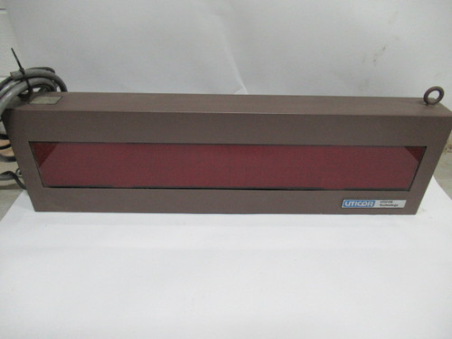 Uticor 3100-N016S1W2H LED Display 115/230V .5/.25A 50/60Hz USED
