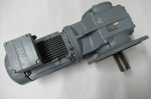 Sew-Eurodrive 12.50HP 1740rpm 230/460V TEFC C/W Gear Reducer 27.91:1 USED