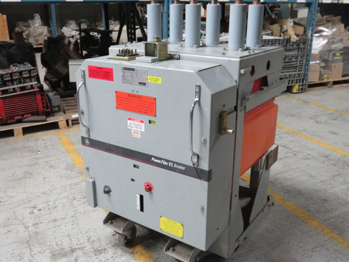 General Electric PV-VL-13.8-500-2 Vacuum Circuit Breaker 1200A 15kV 60Hz  USED