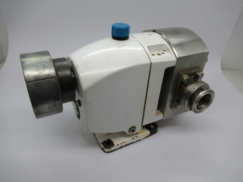 Jabsco Pump HP440-0840 Rotary Lobe Pump Inlet 1-1/2" Outlet 1-1/2" Metal USED