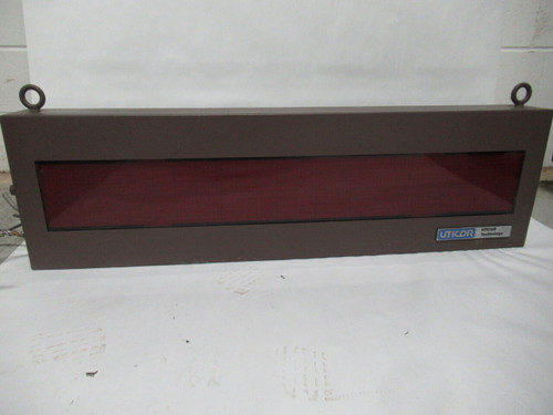 Uticor 3100-N016S1W2H LED Display 115/230V *Cut Cords & Missing Screws* USED