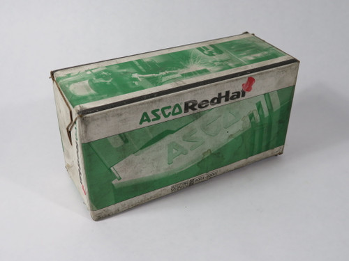 Asco EF8342G20 Brass Double Solenoid Valve 120V 60Hz 1/4" 125 psi 16.1W NEW