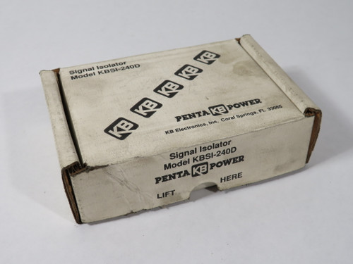 KB Electronics KBSI-240D Signal Isolator 115/230V 50/60Hz NEW