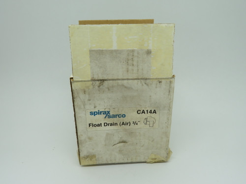 Spirax Sarco CA14A Float Drain 3/4" NEW