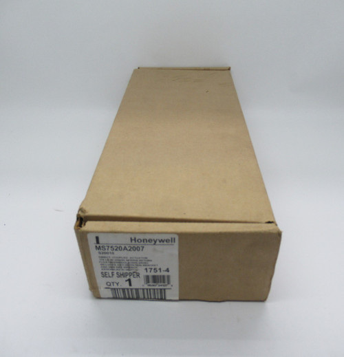 Honeywell MS7520A2007 Direct Coupled Actuator Spring Return 24VAC 50/60Hz NEW