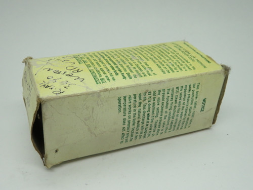 Watts 174A Pressure Safety Relief Valve 3/4" 125 psi Damaged Box NEW