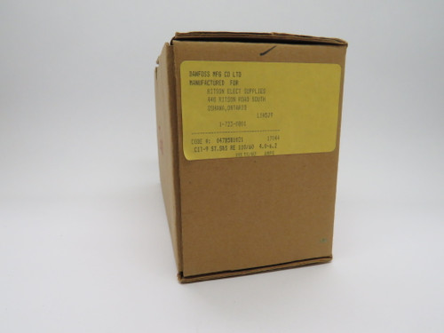 Danfoss 047B581021 Motor Starter CIT9 110V 60Hz 4.0-6.2A SHELF WEAR NEW