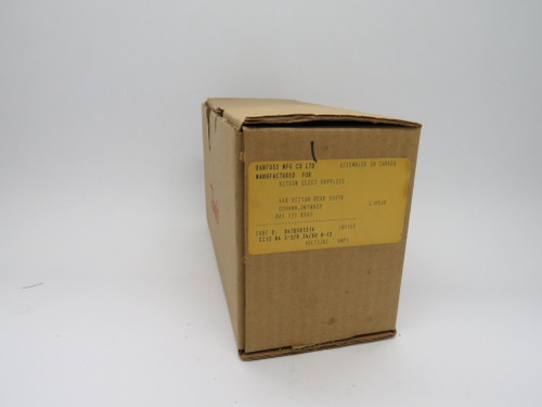 Danfoss 047B581214 Motor Starter CI12 24V 60Hz 8-12A SHELF WEAR NEW