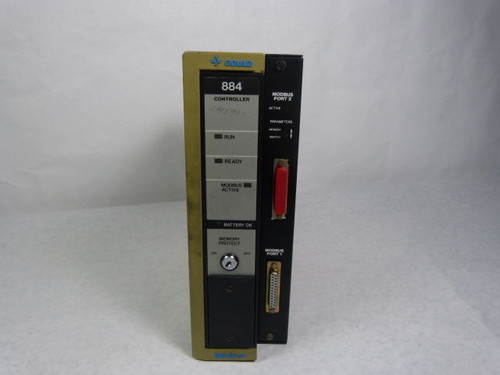 Gould Modicon AS-884A-211 3.5K Processor Control Module w/ MBus Port  USED