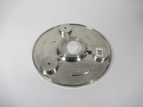 Worthington 2111985 Suction Side Wear Plate 3-1/4" ID 12-3/8" OD 3-Bolt USED