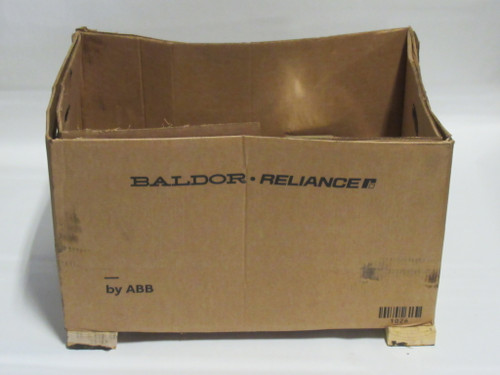 Baldor Reliance 10HP 1765RPM 575V 215T TEFC 3Ph 9.8A 60Hz BOX DAMAGE NEW