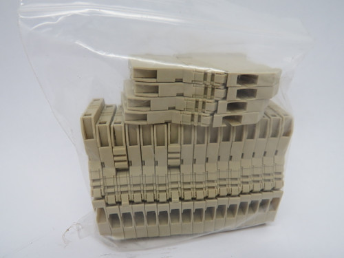 IMO ERF3M-BEIGE 355100I Terminal Block 500VAC 4mm2 Lot of 20 NOP