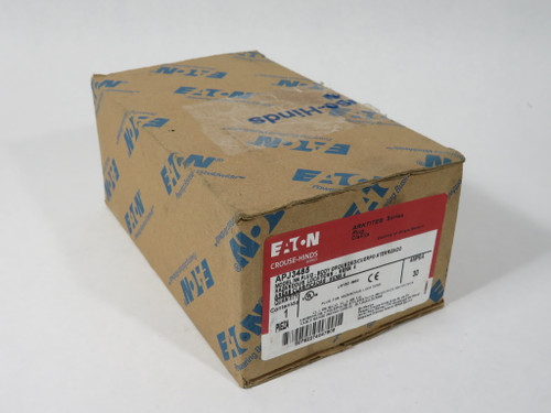 Eaton Crouse-Hinds APJ3485 Arktite APJ Plug 30A 600VAC/250VDC 3W 4P NEMA 4 NEW