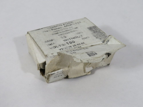 Edison E15SF15 High-Speed Fuse 15A 150V Lot of 9 BOX DAMAGE NEW