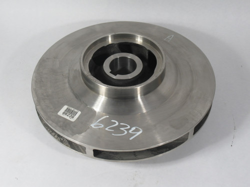 Generic 06239 6-Vane Closed Impeller 14.5" OD 2-1/8” Bore NOP