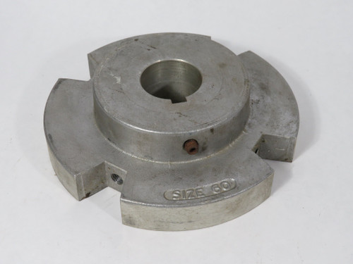 Koppers 60-EHUB Elastomeric Coupling Hub Size 60 1-5/8" Bore 4-7/32" Hub D USED