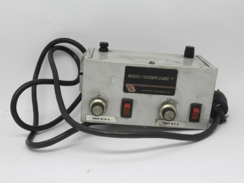 Rodix FC-42 Dual Feeder Control Cube 120VAC 50/60Hz 10/5A USED