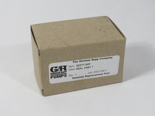Gorman-Rupp 25277-345 Seal Assembly NEW